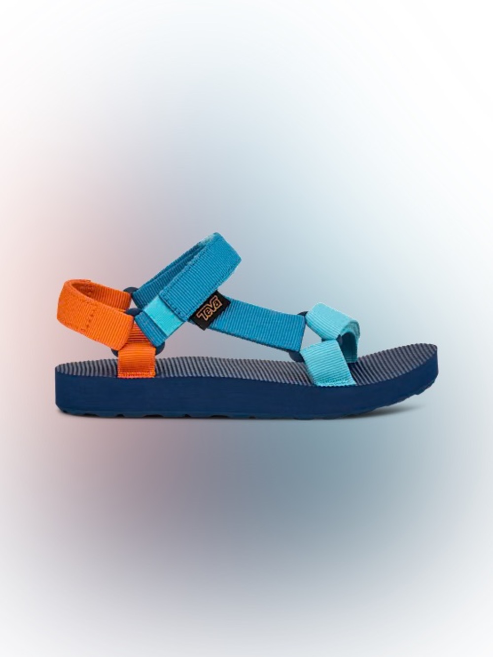 Teva Kids Teal, Light Blue & Orange Strap Sport Kids' Original Universal Sandals